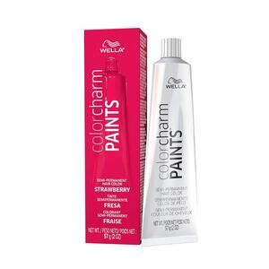 WELLA Semi-Permanent Hair Dye/ Temporary Hair Color, 2 oz, Strawberry, NEW